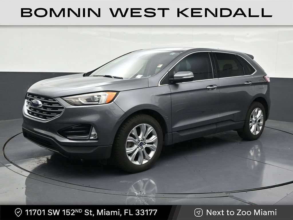 Used 2021 Ford Edge Titanium AWD/4WD image 1