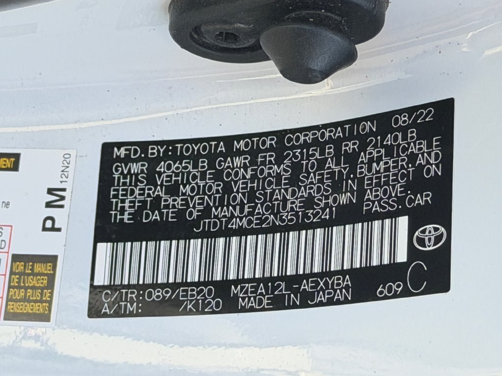 Used 2022 Toyota Corolla XSE FWD image 36