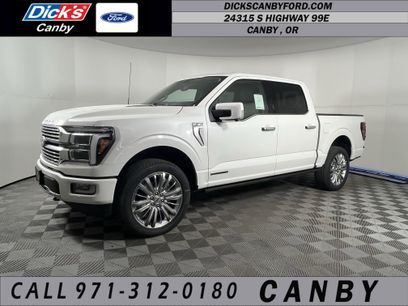New 2025 Ford F150 Platinum w/ Equipment Group 703A Plus