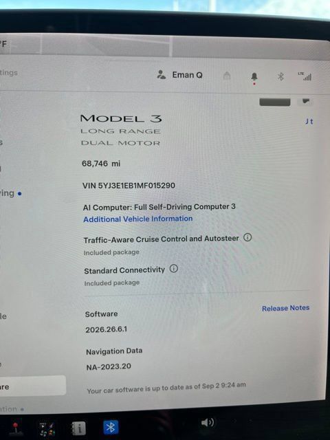 Used 2021 Tesla Model 3 Long Range AWD/4WD image 6