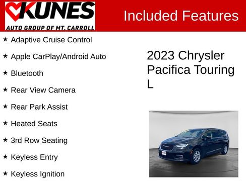Used 2023 Chrysler Pacifica Touring-L FWD image 3