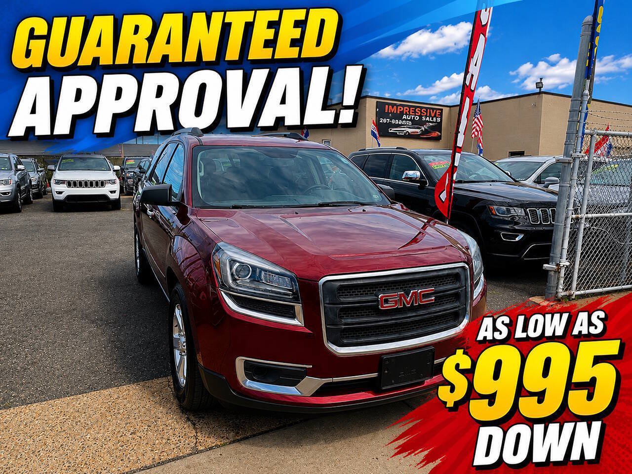 Used 2015 GMC Acadia SLE AWD/4WD image 1
