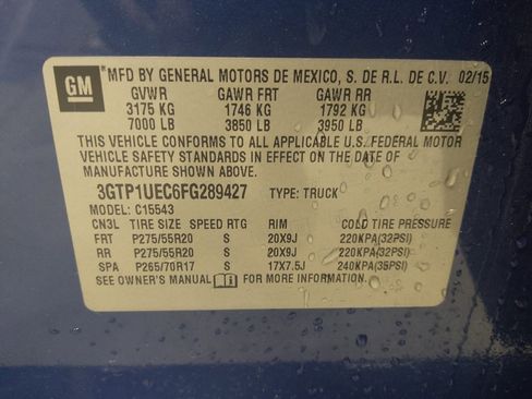 Used 2015 GMC Sierra 1500 SLE w/ SLE Value Package RWD image 33