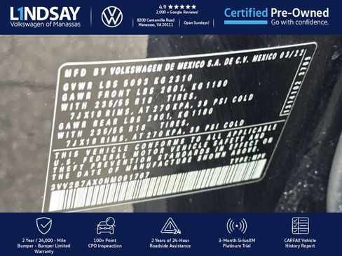 Used 2022 Volkswagen Tiguan SE image 26