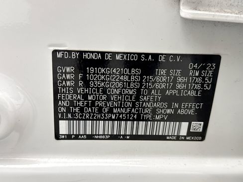 Used 2023 Honda HR-V LX image 24
