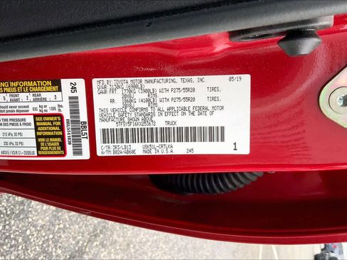 Used 2019 Toyota Tundra Limited w/ Limited Premium Package image 30