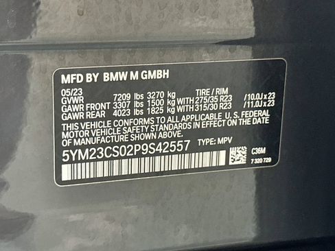 Used 2023 BMW XM w/ M Driver's Package AWD/4WD image 33
