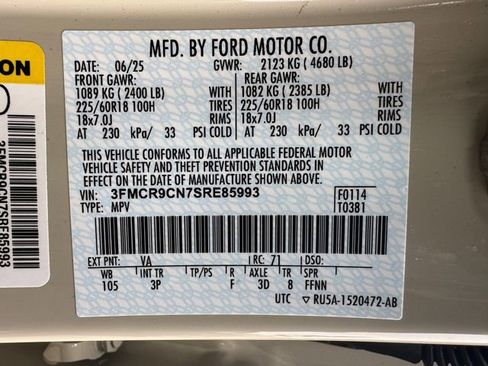 Used 2025 Ford Bronco Sport Outer Banks w/ Outer Banks Tech Package+ image 16