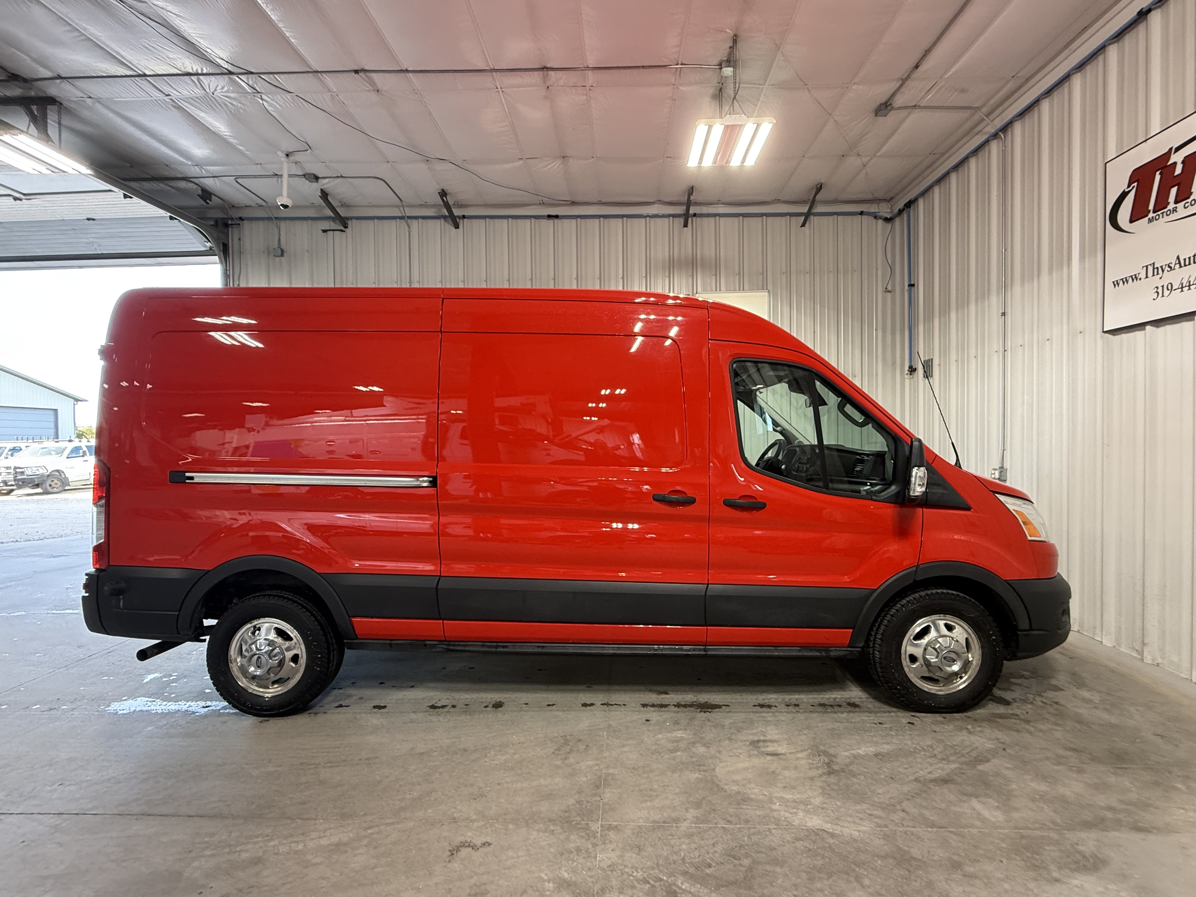 Used 2021 Ford Transit 250 Medium Roof AWD w/ Interior Upgrade Package image 2