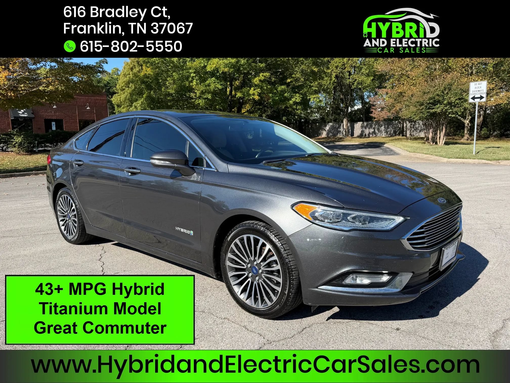 Used 2017 Ford Fusion Titanium FWD image 1