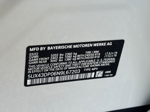 Used 2022 BMW X3 sDrive30i w/ Convenience Package image 34