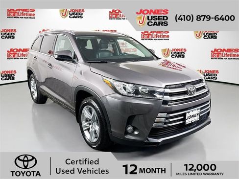 Certified 2017 Toyota Highlander Limited AWD/4WD image 1