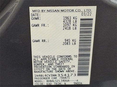 Used 2022 Nissan Altima 2.5 SR image 27