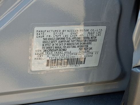 Certified 2023 Nissan Kicks SV w/ Exterior Package FWD image 26