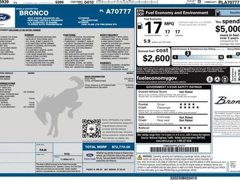 Used 2023 Ford Bronco Heritage Edition image 27