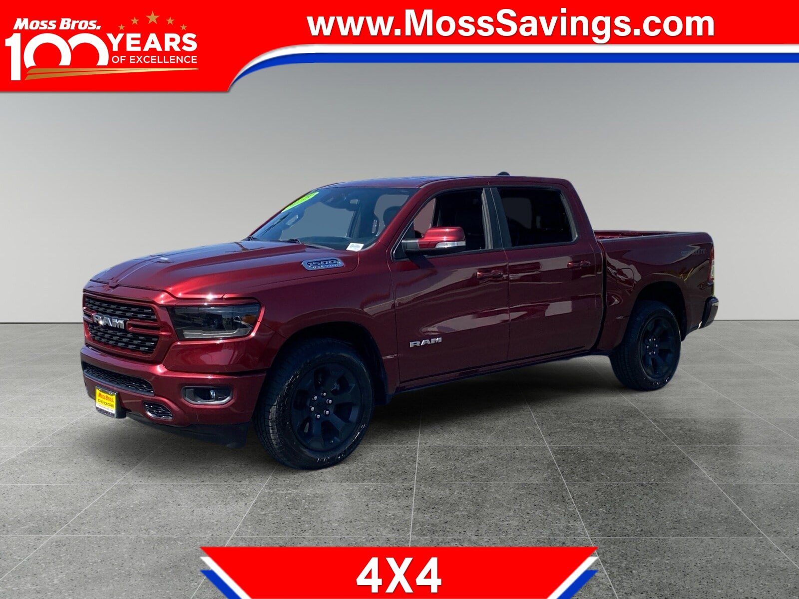 Used 2022 RAM 1500 Big Horn w/ Trailer Tow Group AWD/4WD image 1