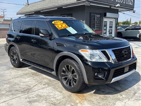 Used 2017 Nissan Armada Platinum w/ Captain Seat Package AWD/4WD image 1