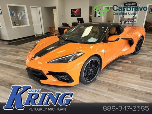 Certified 2023 Chevrolet Corvette Stingray Premium Conv RWD image 1