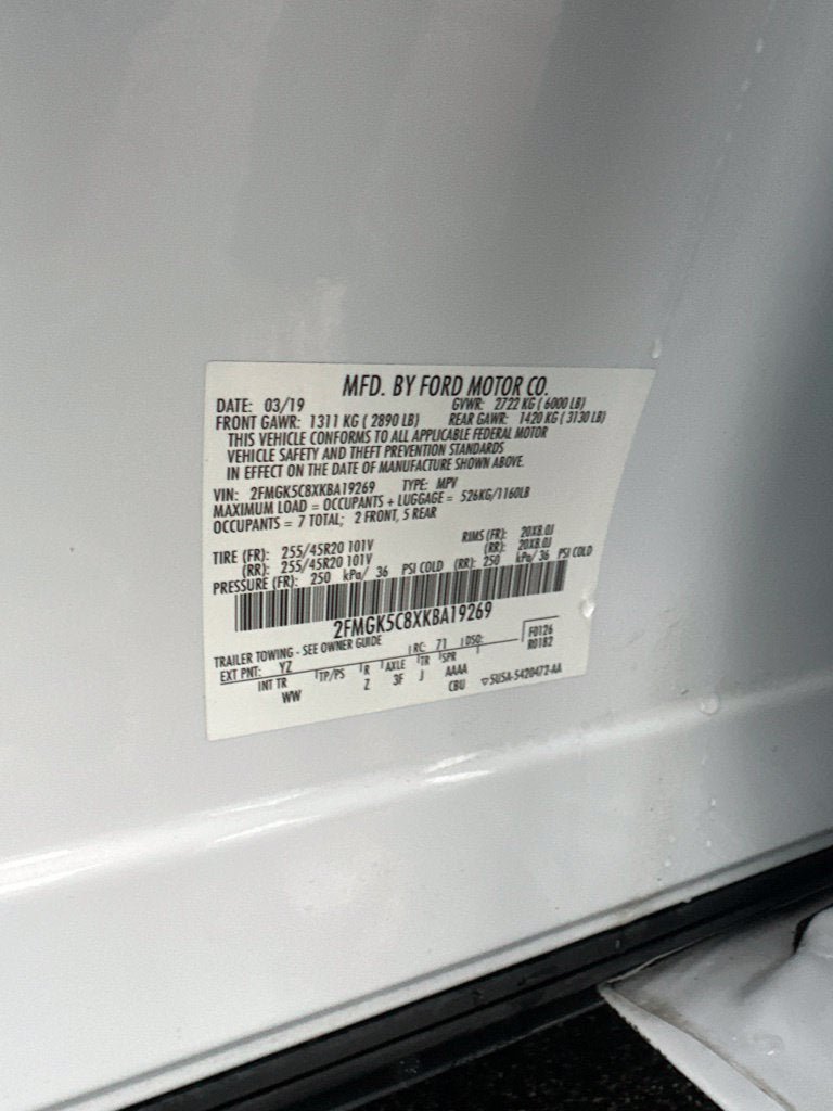 Used 2019 Ford Flex SEL w/ Equipment Group 202A FWD image 14
