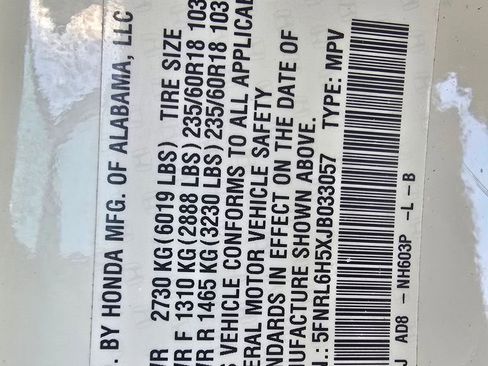 Used 2018 Honda Odyssey EX image 14