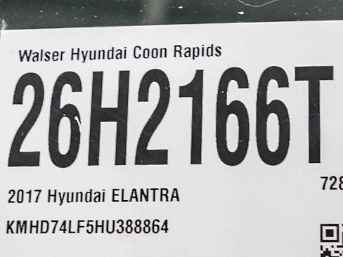 Used 2017 Hyundai Elantra SE w/ Cargo Package FWD image 26
