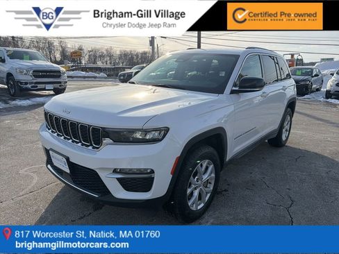 Certified 2023 Jeep Grand Cherokee Limited AWD/4WD image 1