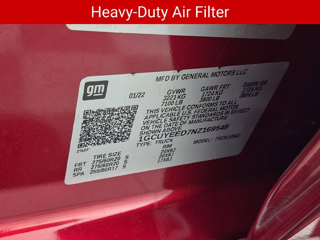 Used 2022 Chevrolet Silverado 1500 RST w/ Safety Package AWD/4WD image 40