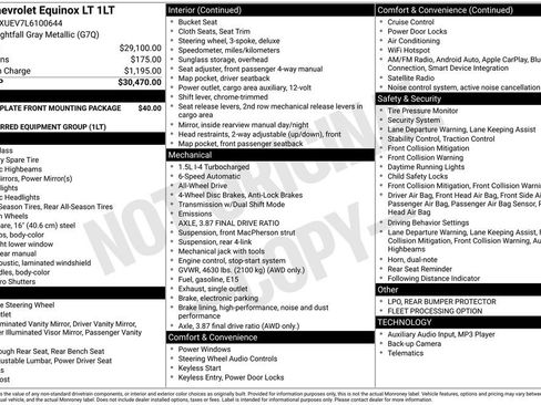 Used 2020 Chevrolet Equinox LT image 39