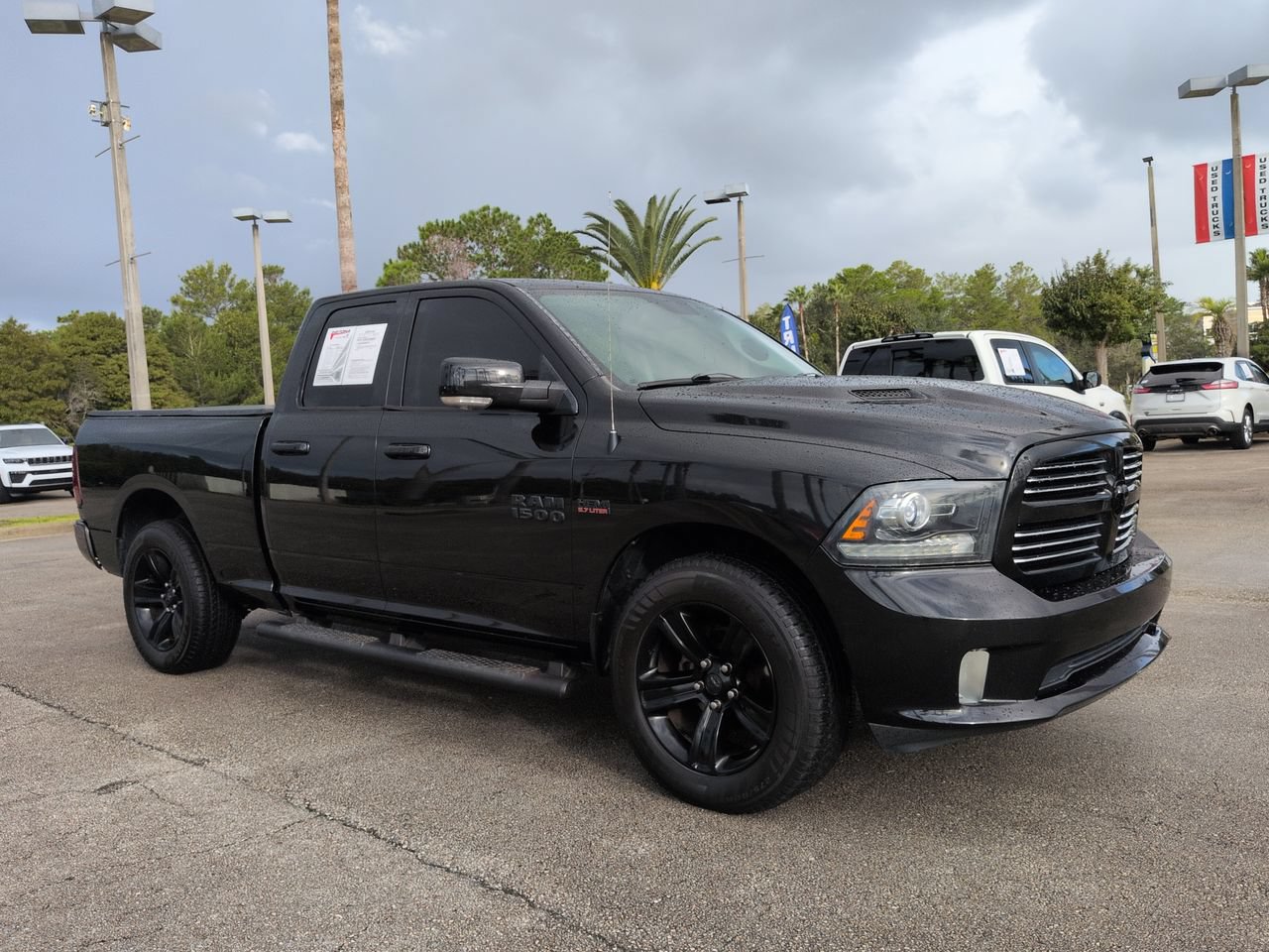 Used 2017 RAM 1500 Sport w/ Black Ram 1500 Sport Group RWD image 2
