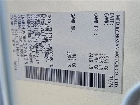Used 2024 Nissan Altima 2.5 SV FWD image 29