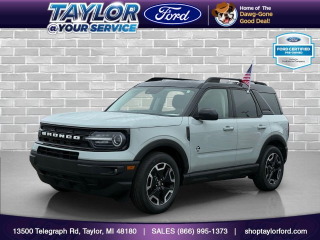 Certified 2021 Ford Bronco Sport Outer Banks AWD/4WD image 1