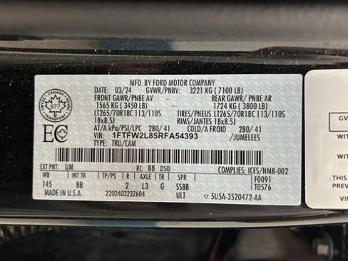 Used 2024 Ford F150 STX w/ Equipment Group 201A FX4 AWD/4WD image 25