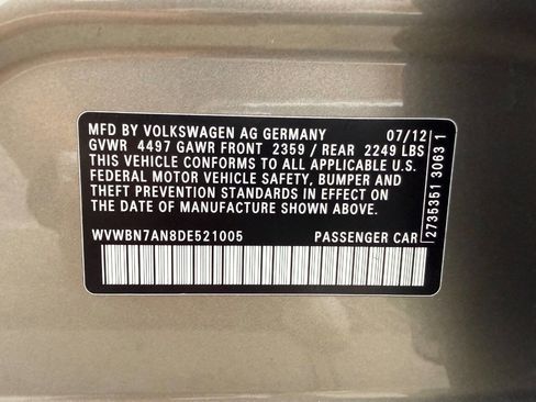 Used 2013 Volkswagen CC Sport FWD image 28