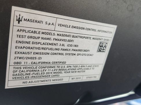 Used 2015 Maserati Quattroporte S Q4 image 69