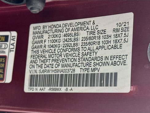 Used 2022 Honda CR-V EX image 12