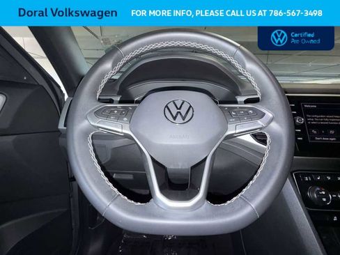 Certified 2023 Volkswagen Atlas Cross Sport SE w/ Black Wheel Package FWD image 15