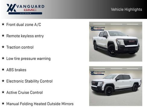 New 2026 GMC Sierra EV Elevation w/ LPO, Elevation Dark Package image 10