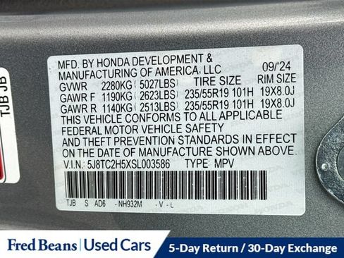 Used 2025 Acura RDX SH-AWD w/ Technology Package image 40