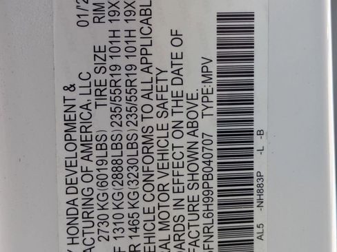 Certified 2023 Honda Odyssey Elite image 25