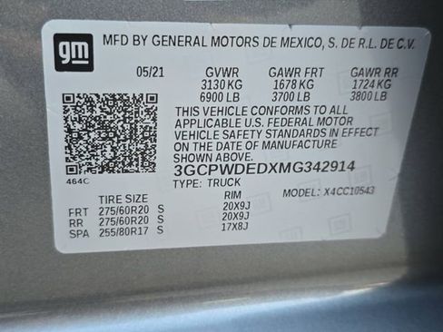 Used 2021 Chevrolet Silverado 1500 RST w/ Convenience Package II image 35