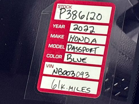 Used 2022 Honda Passport TrailSport image 26