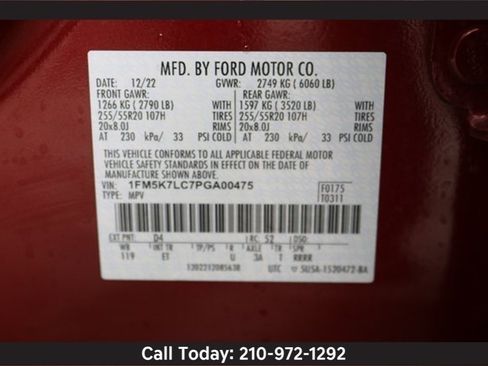 Used 2023 Ford Explorer King Ranch w/ Technology Package image 12