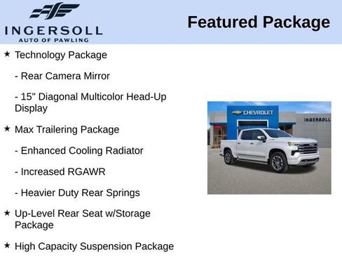 Used 2025 Chevrolet Silverado 1500 High Country w/ Technology Package AWD/4WD image 15