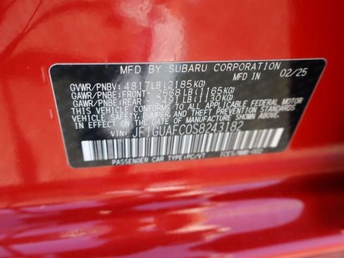 Certified 2025 Subaru Impreza 2.0i Sport w/ Popular Package #1 AWD/4WD image 43