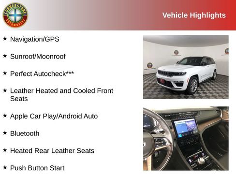 Used 2023 Jeep Grand Cherokee Summit w/ Luxury Tech Group V AWD/4WD image 2
