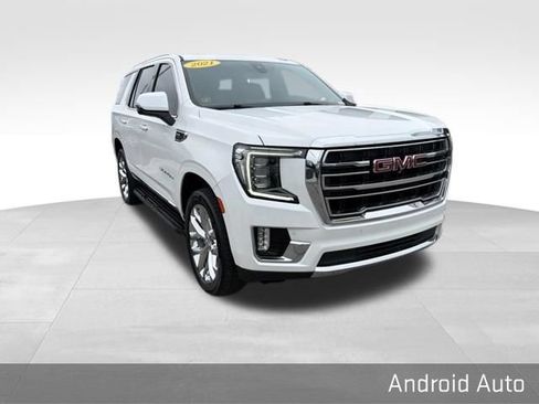 Used 2021 GMC Yukon SLT w/ SLT Premium Package AWD/4WD image 3