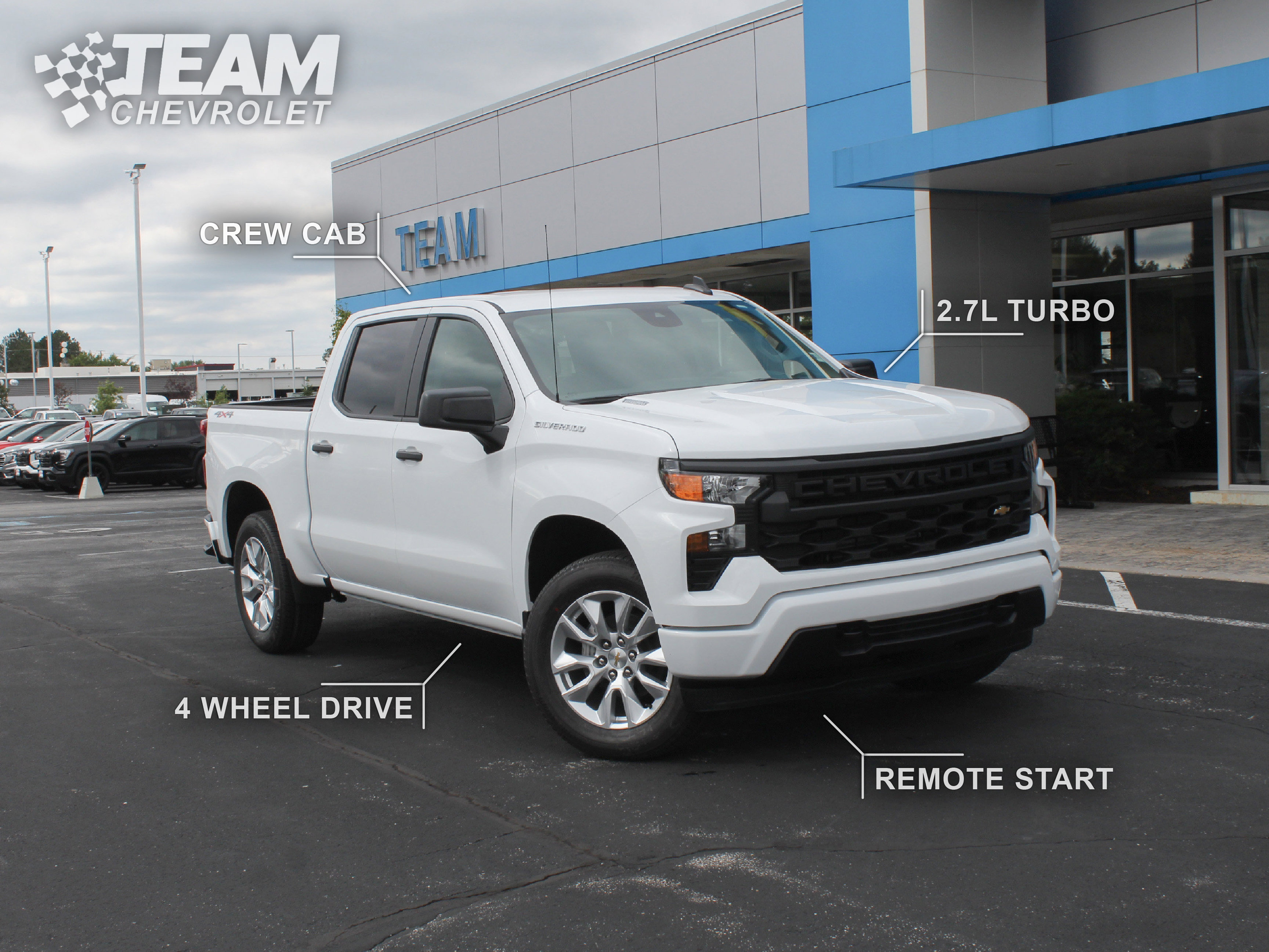 New 2026 Chevrolet Silverado 1500 Custom AWD/4WD image 2