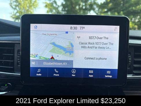 Used 2021 Ford Explorer Limited w/ Equipment Group 301A RWD image 31