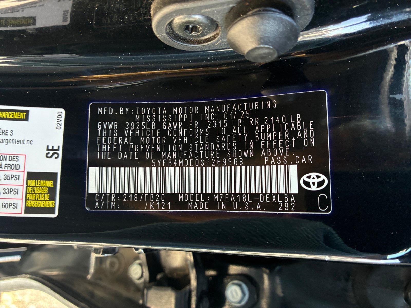 Used 2025 Toyota Corolla LE FWD image 34