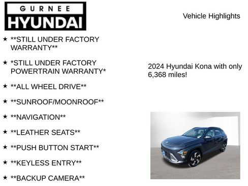 Certified 2024 Hyundai Kona Limited image 7